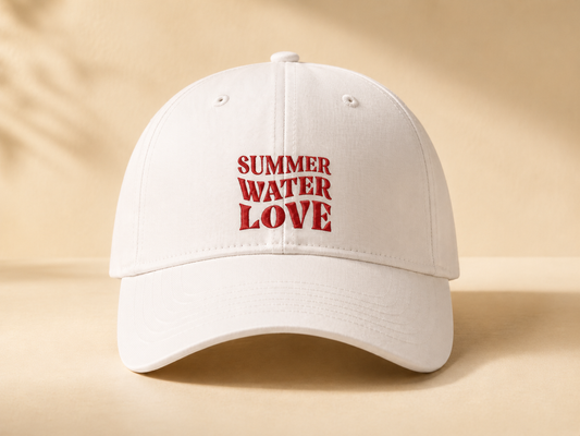 Casquette LAKELIVE — Blanche
