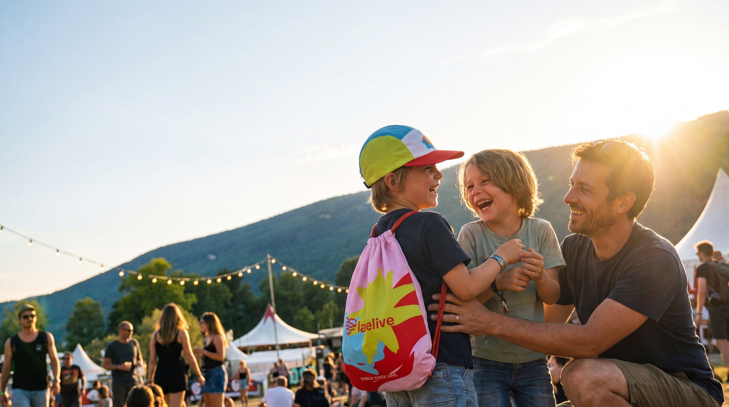 Ambiance festival LAKELIVE en famille