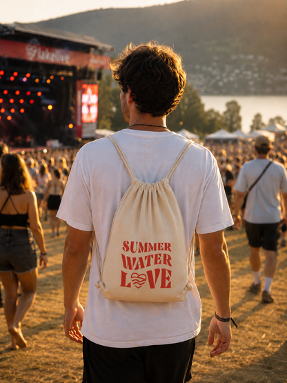 LAKELIVE Baumwoll-Rucksack