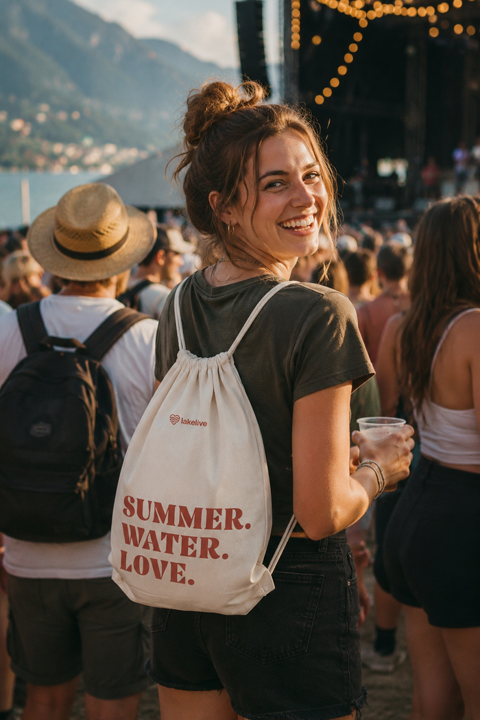 LAKELIVE Cotton Backpack