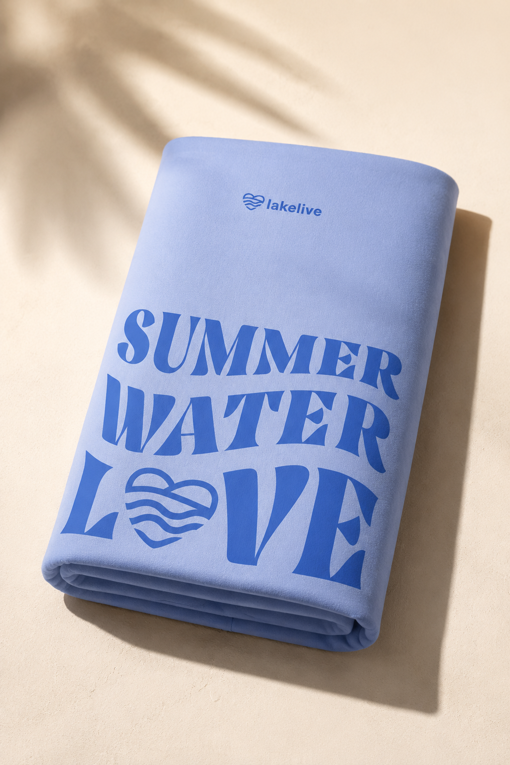 Serviette LAKELIVE Bleu — studio