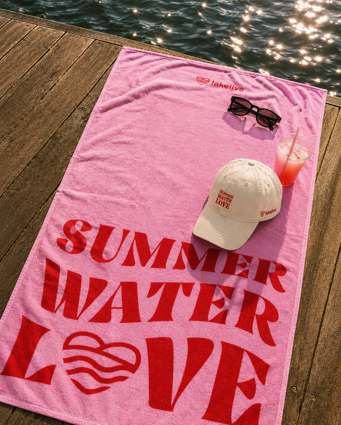 LAKELIVE Strandtuch