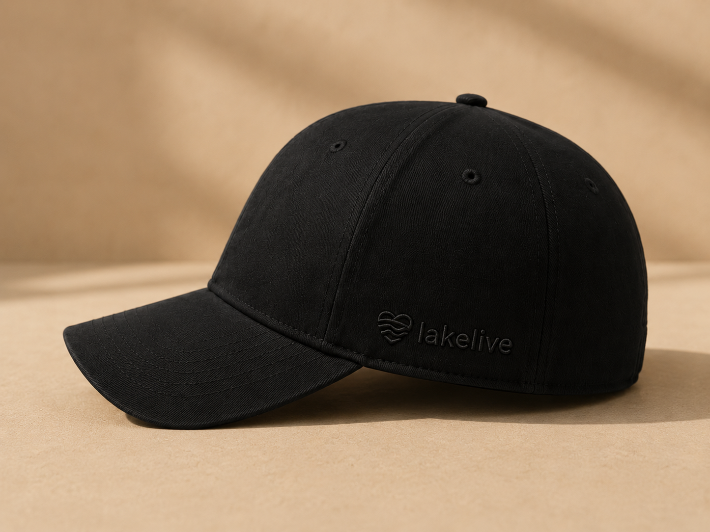 Casquette LAKELIVE — Noire