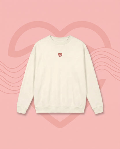 Sweatshirt LAKELIVE beige packshot studio