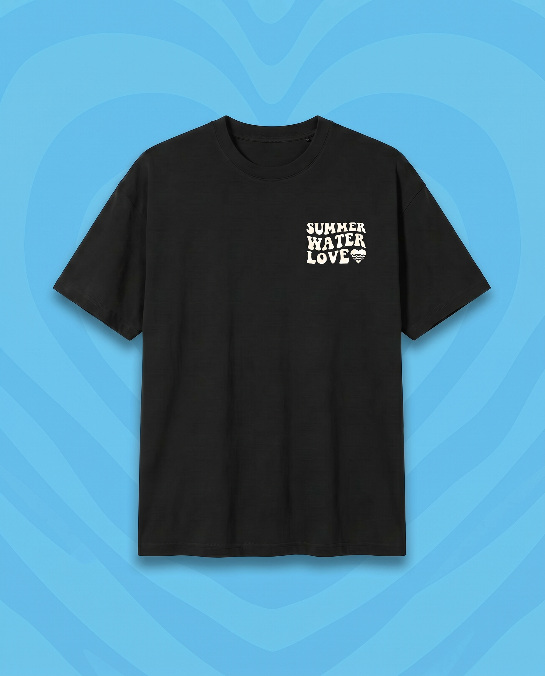 T-shirt noir LAKELIVE studio