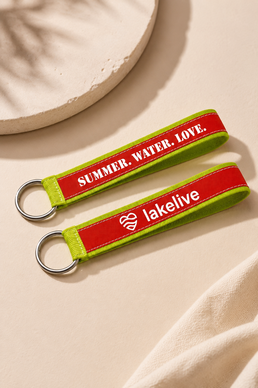 Porte-cle dragonne LAKELIVE
